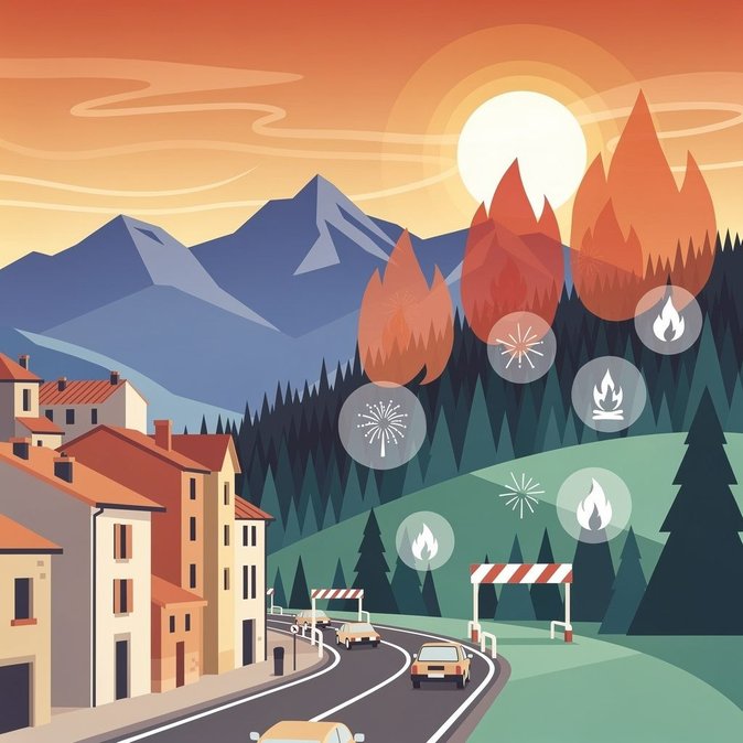 Ariège Prefect Imposes Firework Ban and Forest-Access Curbs to Protect Holidaymakers During Heat Emergency