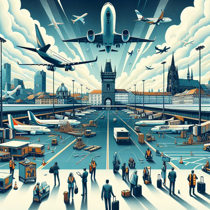 Prague Airport cancels 32 flights to the Middle East amid regional air-space closures