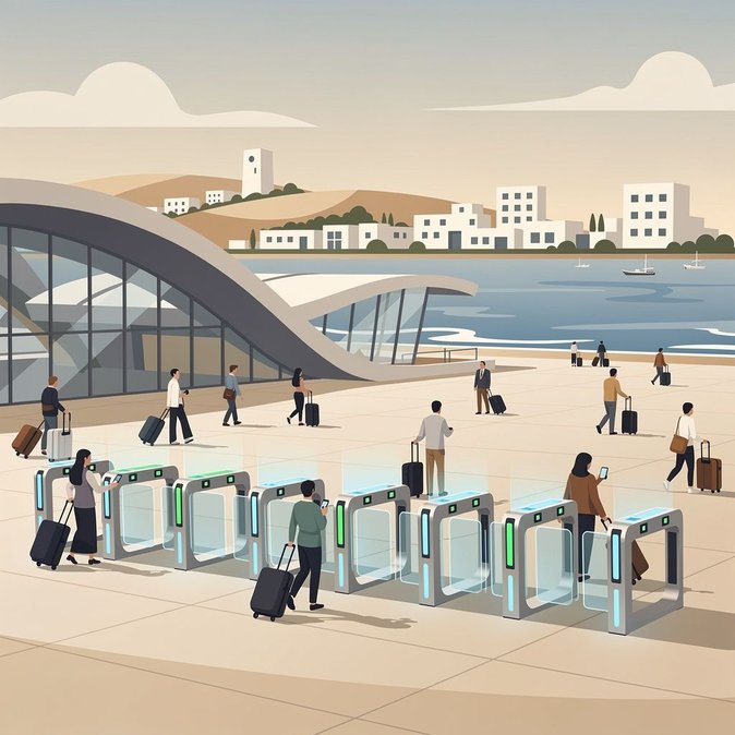 Los aeropuertos de Lárnaca y Pafos encargan 40 puertas electrónicas de última generación para agilizar los controles fronterizos