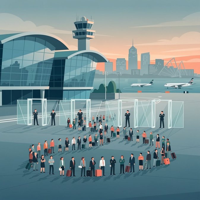 Los agentes de seguridad del aeropuerto de Sídney hacen huelga dos veces el 16 de octubre; aerolíneas ofrecen exenciones para cambios de reserva