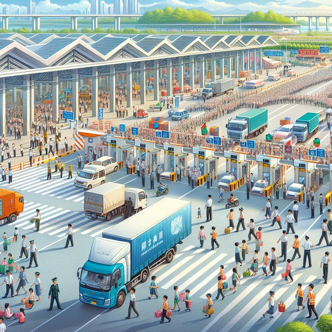 Smart lanes and ‘Sunshine Channel’ help China–Myanmar gateway hit 5 million crossings