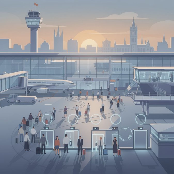 Les autorités de l'aviation appellent Bruxelles à permettre aux États membres de suspendre le Système d'Enregistrement des Passagers (EES) pendant la période estivale intense