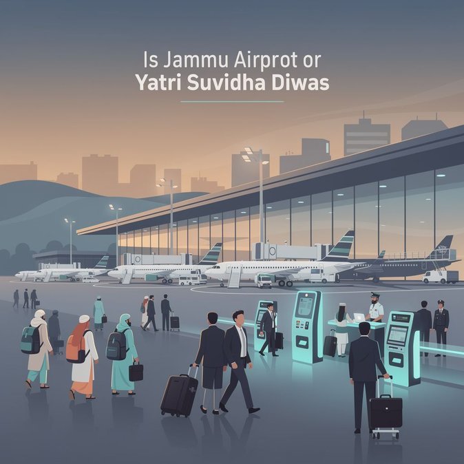 L’aéroport de Jammu lance la « Journée Yatri Suvidha » avant le pèlerinage d’Amarnath, avec des mesures de sécurité renforcées et des guichets dédiés aux voyageurs