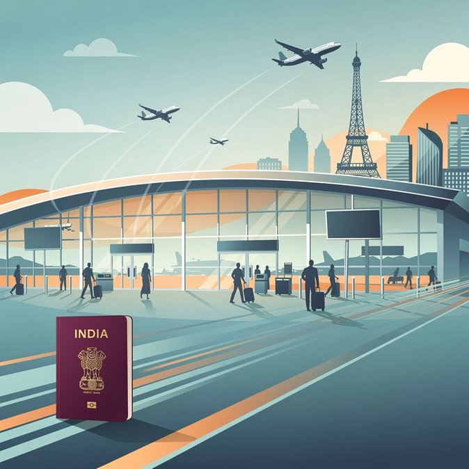 La France active le transit aéroportuaire sans visa pour les ressortissants indiens