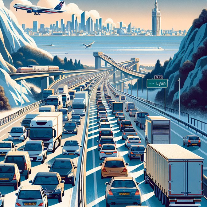 Bison Futé issues ‘red’ alerts as France heads into record Christmas road exodus