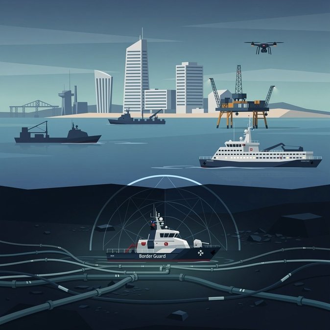 La Finlande va renforcer les pouvoirs de sa garde-frontière pour protéger les infrastructures sous-marines