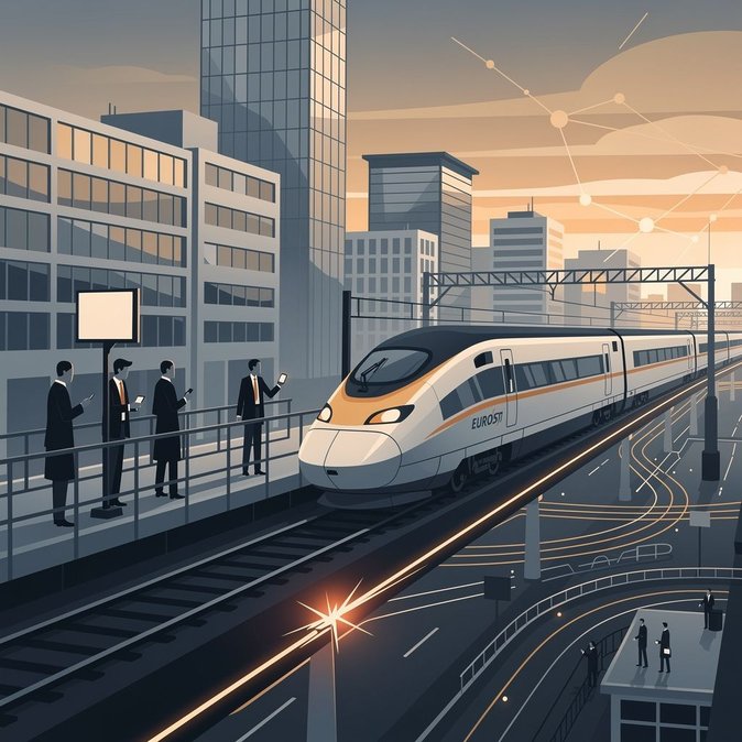 Eurostar advierte sobre retrasos en la red ferroviaria belga tras incidente por ‘animal en las vías’