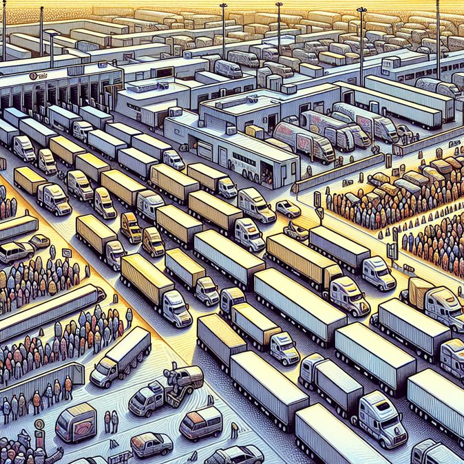 Truck Queues Top 30 Days as Polish Carrier Blockade Escalates at Ukrainian Border