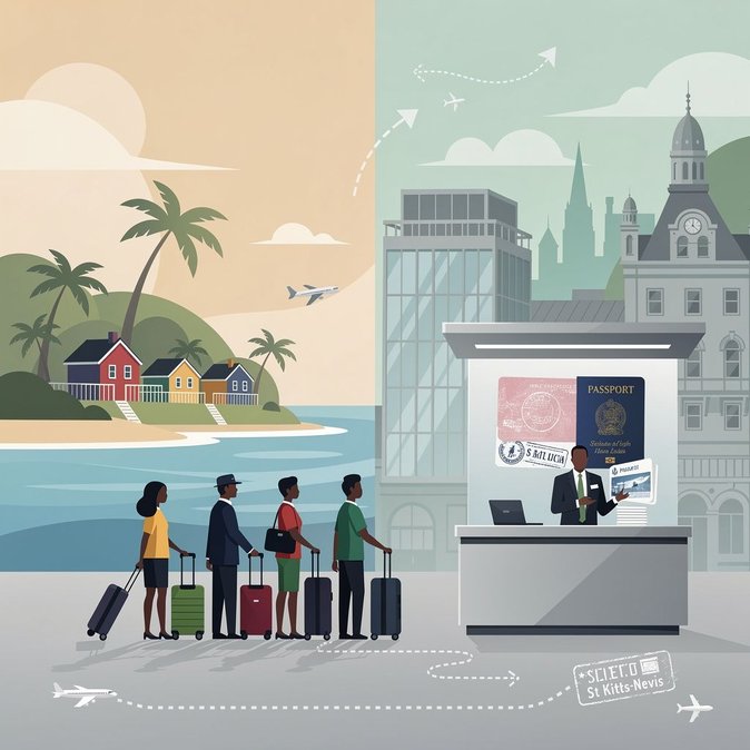 L'Irlande rétablit l'obligation de visa pour les ressortissants de Sainte-Lucie et de Saint-Christophe-et-Niévès