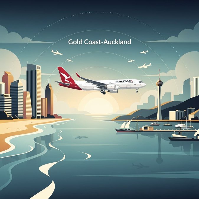 Qantas resumes international flights from Gold Coast with new Auckland link