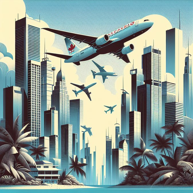 Cierre del espacio aéreo caribeño paraliza vuelos de EE. UU.; Air Canada opera con normalidad—por ahora