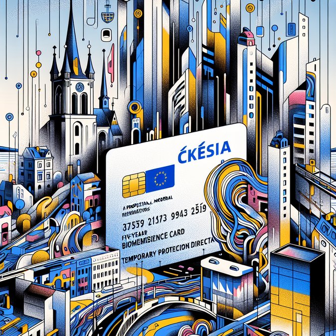 Czech Interior Ministry introduces 5-year biometric residence card for Ukrainians on Temporary Protection