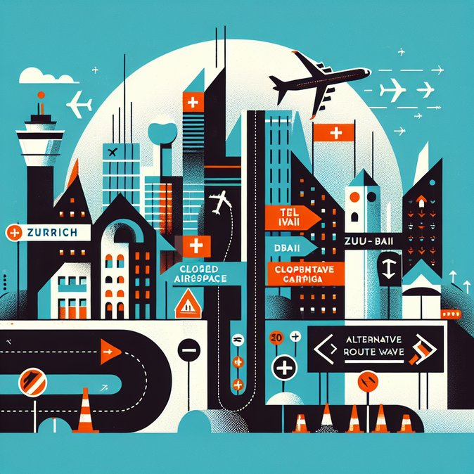 SWISS Suspends Tel Aviv and Dubai Services Until 7 March Amid Security Fears