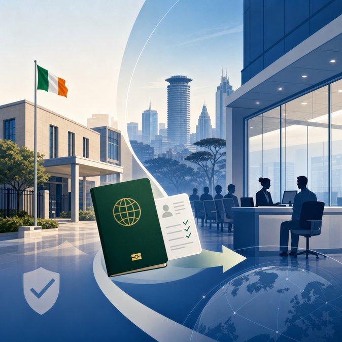 Irish Embassy in Nairobi outsources visa filing to VFS Global