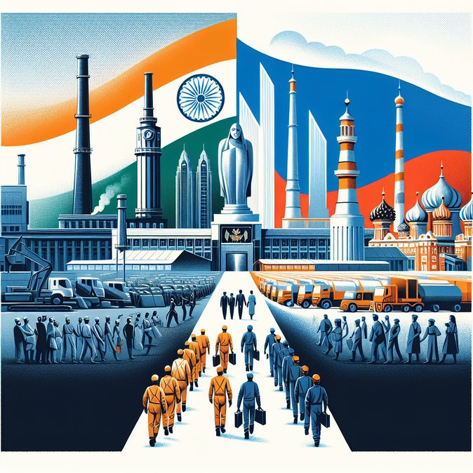 India and Russia sign twin pacts to open legal pathways for 70,000 Indian workers