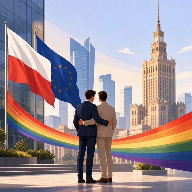 Warsaw registers Poland’s first same-sex marriage, unlocking residence rights for mobile couples
