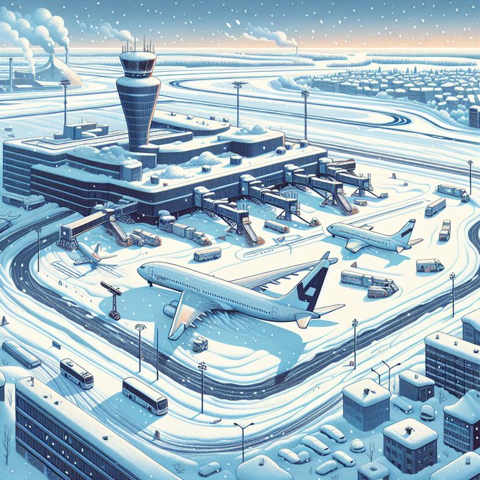 Deep Freeze Grounds Flights Across Finland, Disrupting Business Travel