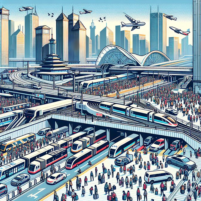 China’s Transport System Handles Record Passenger Volumes on May-Day Kick-Off
