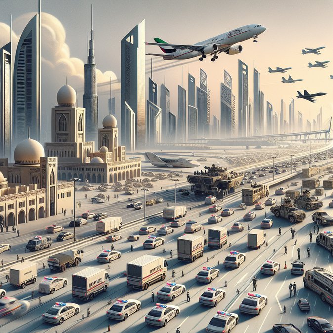 UAE begins nationwide security drill 11–13 November; travel and logistics advised to plan around convoys