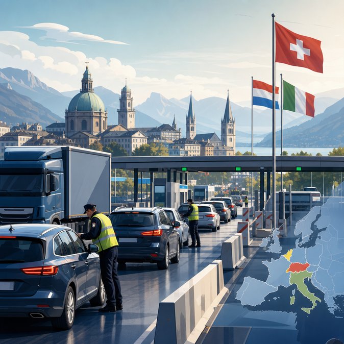 Schengen Re-tightens: Switzerland Announces G7 Controls as Netherlands & Italy Prolong Checks—Belgian Firms Should Brace for Delays