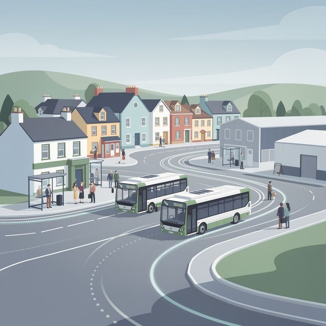 Ennis inaugure son premier réseau de bus urbain dédié avec le lancement des lignes NS1 et NS2 par TFI