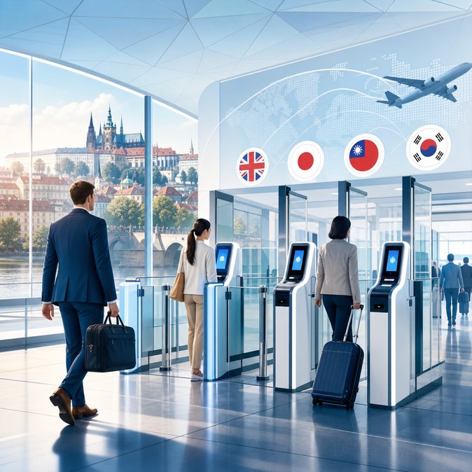 Prague Airport Expands eGATE Automated Border Control to UK, Japanese, Taiwanese and South-Korean Travellers