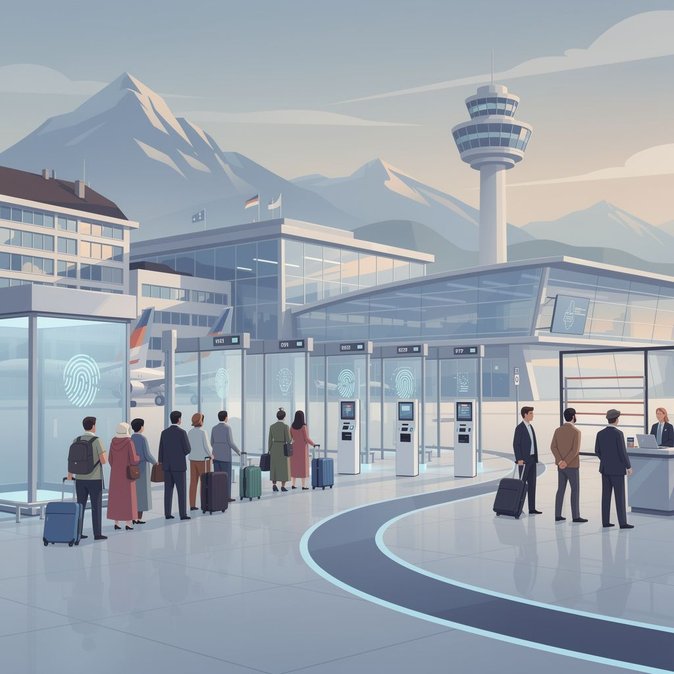 El aeropuerto de Zúrich advierte sobre filas más largas con la entrada en vigor del Sistema de Entrada/Salida de la UE para viajeros de terceros países