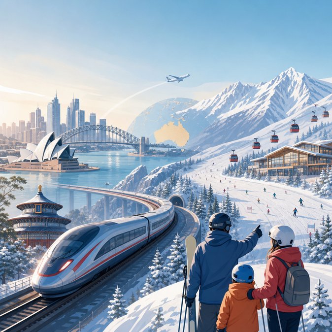 Sydney Snow-Travel Expo Highlights China as Fast-Growing Winter Destination Thanks to Easier Visas