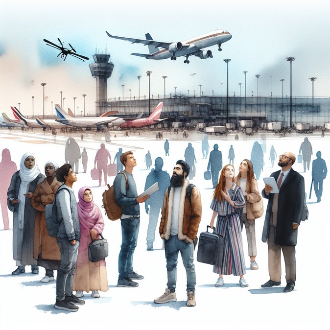 Drone incursion forces complete shutdown of Brussels Airport