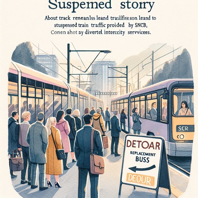 Major Rail Works Cripple Limburg Corridor, Forcing Detours and Replacement Buses