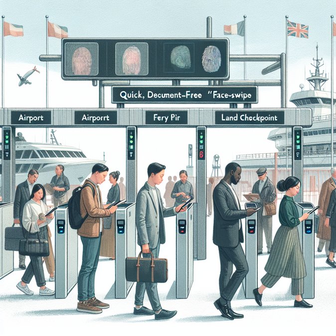 Biometric ‘Face-Swiping’ Lanes Roll Out Across Mainland Ports Linking to Hong Kong