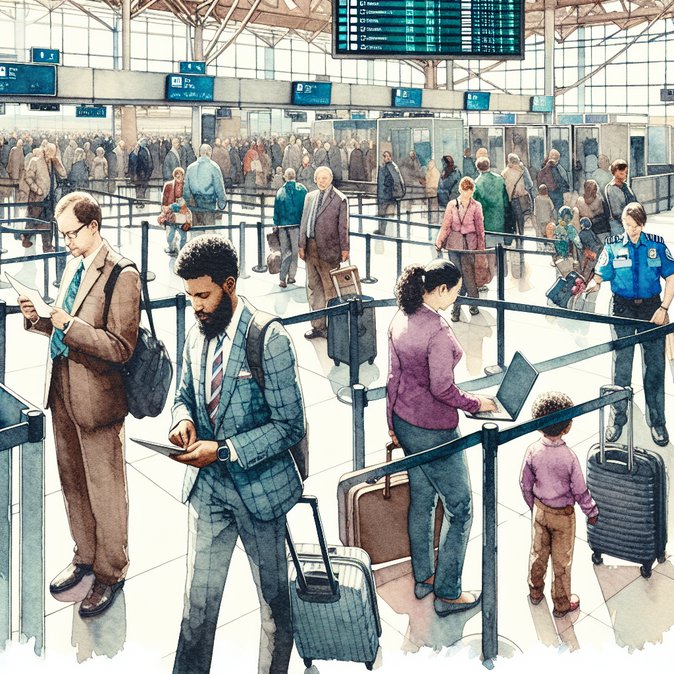 Five-hour TSA lines and 6,000 flight delays underscore shutdown’s toll on U.S. air travel