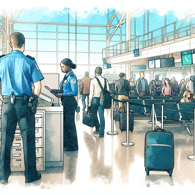 Government shutdown triggers flight cancellations as unpaid TSA staff reach breaking point