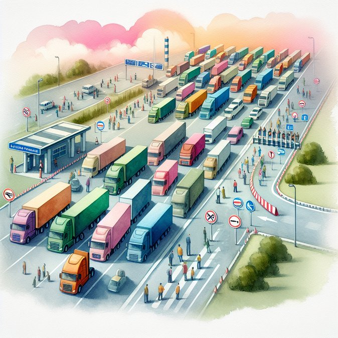 Road Works at Dorohusk Crossing Threaten Long Border Queues in Early November