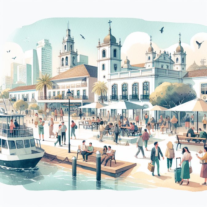 Uruguay’s Colonia del Sacramento Courts Brazilian Market Ahead of Summer 2025-26