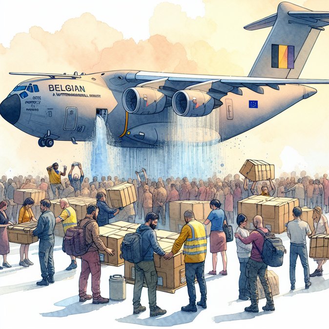 EU unlocks €5 million in hurricane aid; Belgian air bridge teams put on standby