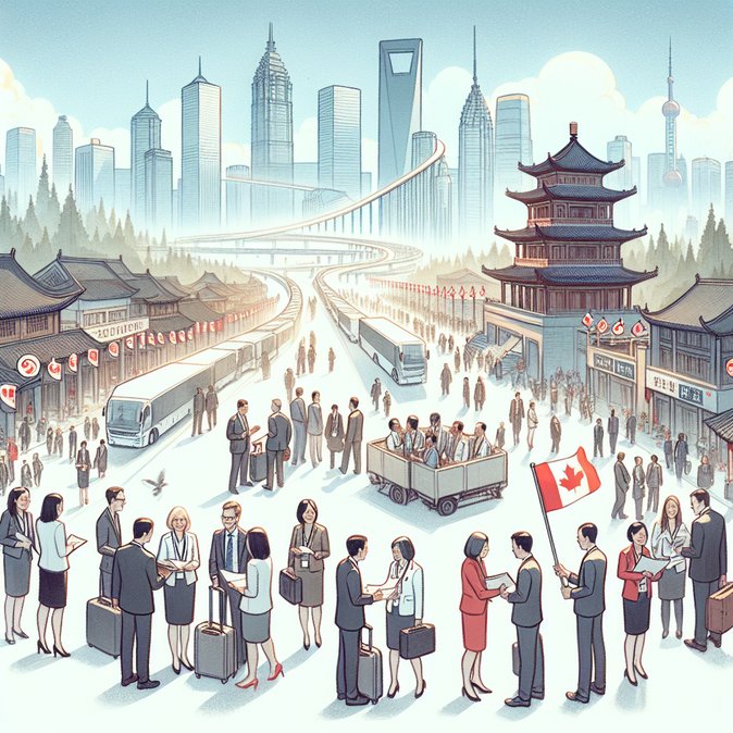 Canadian Education Mission Kicks Off Travel Day from Shanghai to Beijing Amid Renewed Academic Mobility