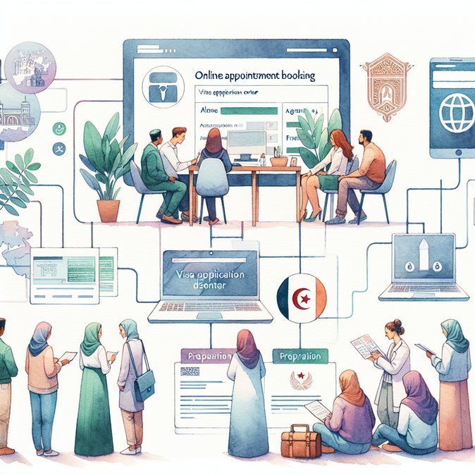 Capago Oran makes online appointments mandatory for France-visa applicants