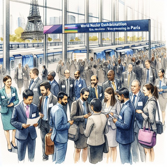 World Nuclear Exhibition opens in Paris, drawing 20,000 international visitors