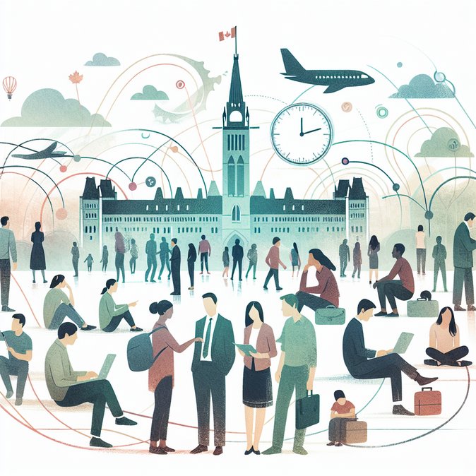 وزارة الهجرة الكندية تمدّد حد الإقامة المؤقتة بنسبة 5% حتى عام 2027 وتوضح مصدر البيانات