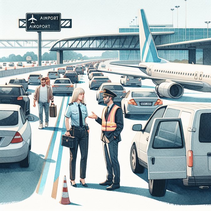 Roadworks choke Larnaca–Nicosia motorway, prompting travel-time warnings for flyers