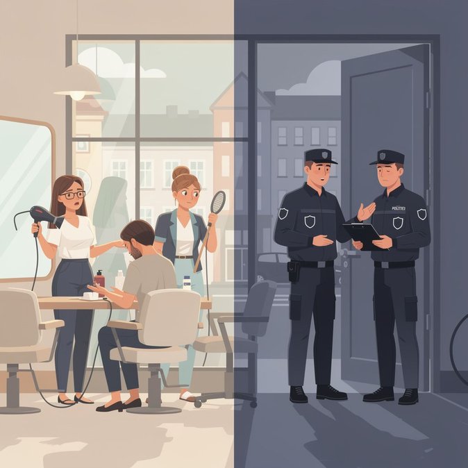 Customs raid in Schleswig-Holstein finds seven salon workers without residence permits