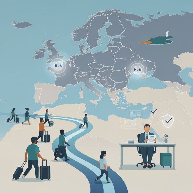 Les dirigeants de l'UE approuvent les controversés « centres de retour » alors que le pacte migratoire entre en phase de mise en œuvre