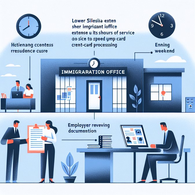 Lower Silesian Office Opens Extra Evening Sessions to Clear Residence-Card Backlog