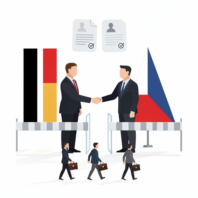 Berlín anuncia visita de trabajo del presidente checo con la movilidad transfronteriza como tema principal