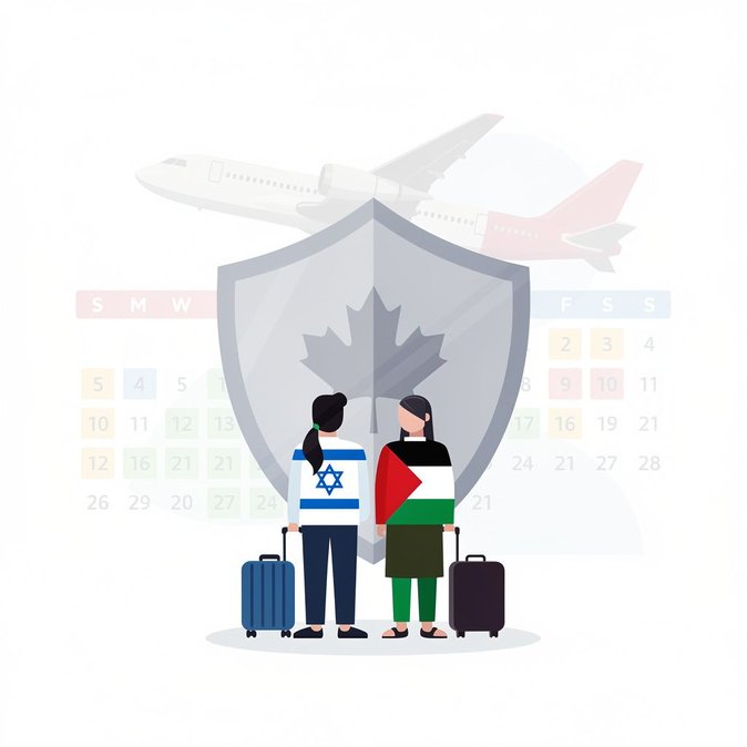 كندا تلغي حظر طلب إعادة النظر في الإقامة الدائمة لمدة 12 شهرًا للمواطنين الإسرائيليين والفلسطينيين الذين تم رفض طلباتهم مؤخرًا