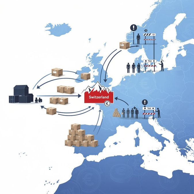 Impuesto de la UE a pequeños paquetes genera temor de que Suiza se convierta en puerta de entrada del comercio electrónico chino