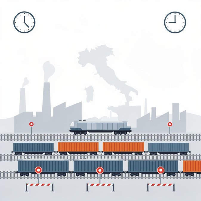 Over-night national freight-rail strike disrupts Italian supply chains