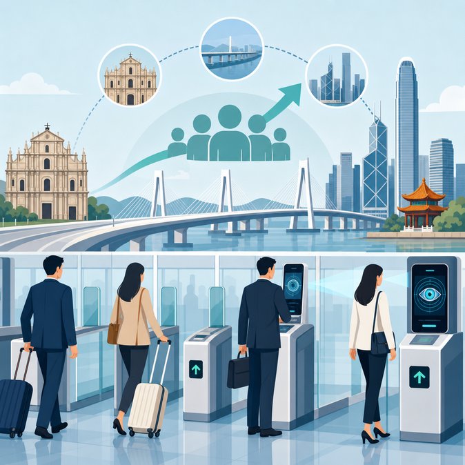 Cross-boundary travel via Hong Kong–Zhuhai–Macao Bridge surges as Macao hits 100 million passenger trips for 2026