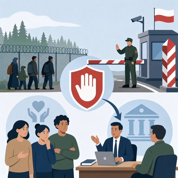 Poland formally limits asylum applications at Belarus border for a further 60 days